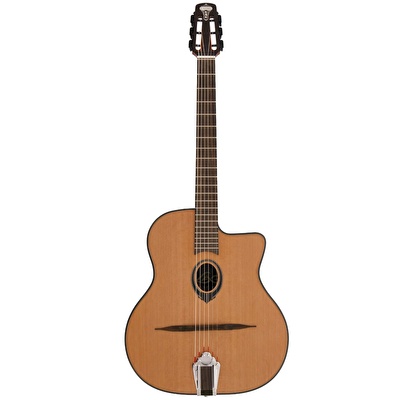 Lag GLA SL100 Swing Lag Gypsy Jazz Natural Akustik Guitar (Gigbag Dahil)